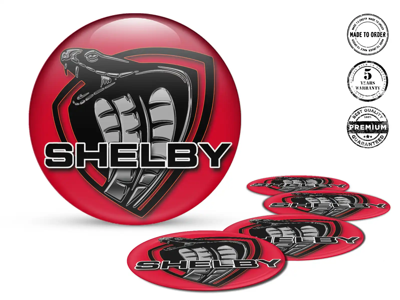 Gewölbtes Sticker Premium Stil Racing Plaketten